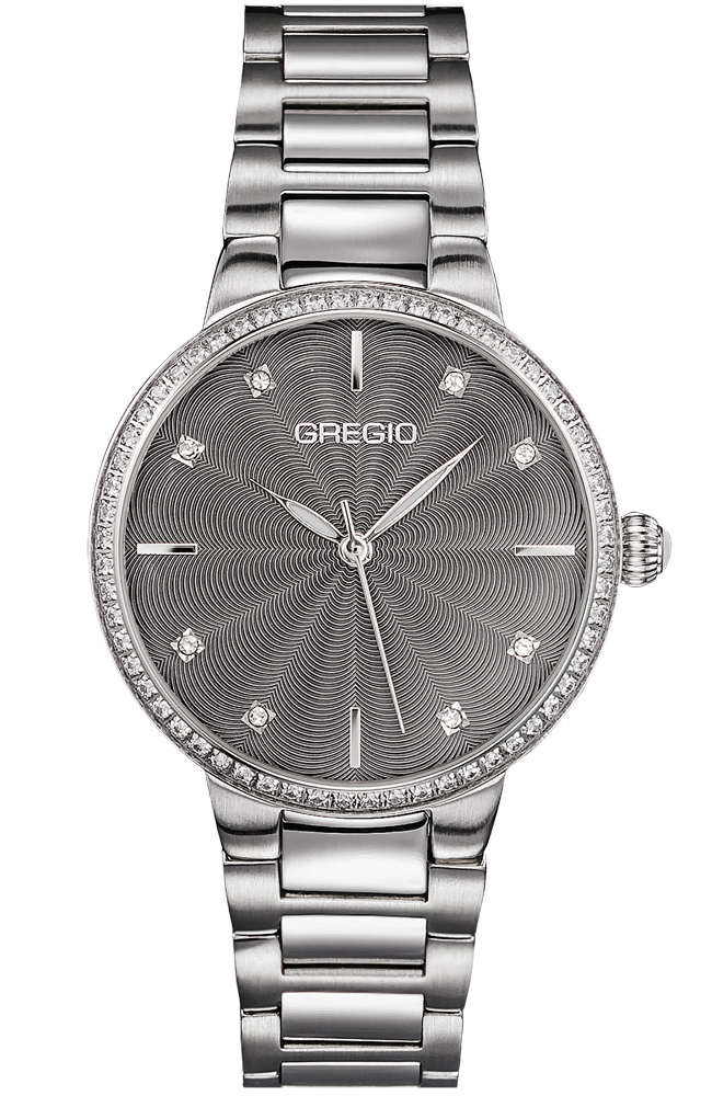 GREGIO Linda Crystals Stainless Steel Bracelet GR240011